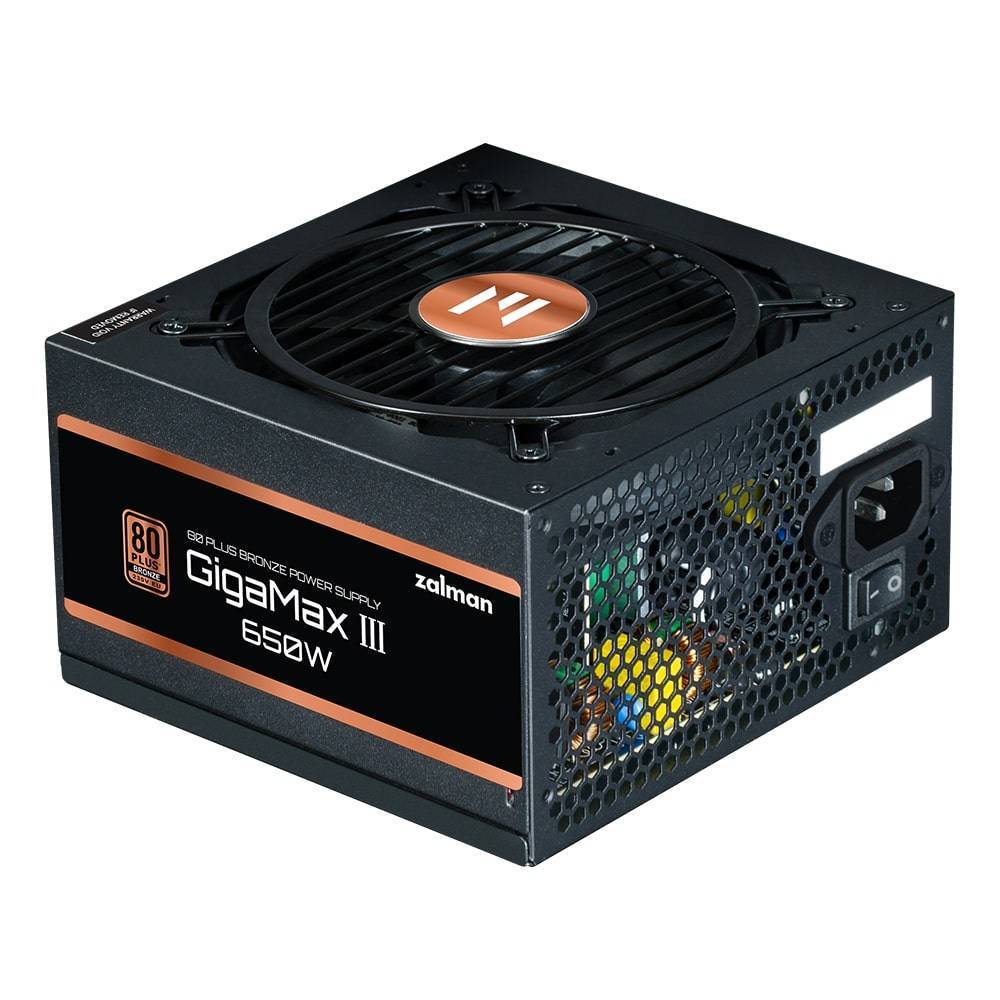 БП Zalman <GV3>  ZM650-GV3 <650W, PCIe 5.0, ATX12V v3.0, APFC, 12cm Fan, 80+ Bronze, Ret>