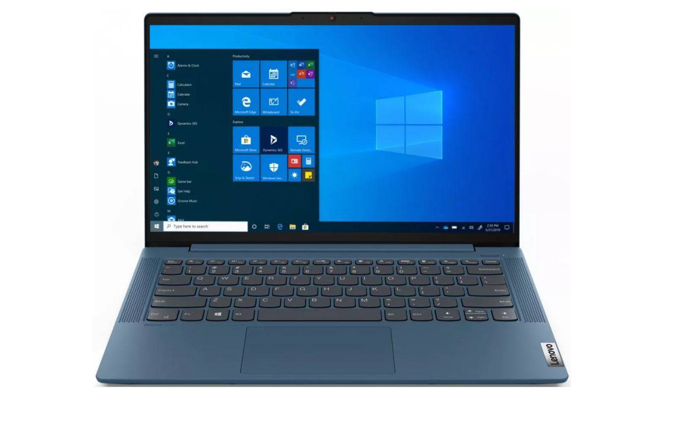 Ноутбук Lenovo IP5 14ALC05 14" FHD, AMD R7-5700U, 8Gb, 512Gb SSD, no ODD, Win10, синий (82LM00A5RU)