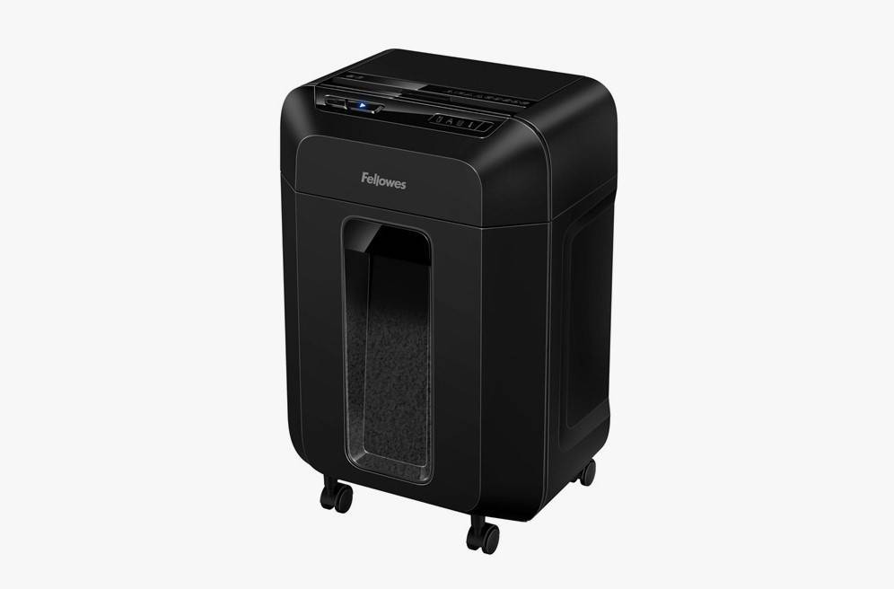 Fellowes® Шредер AutoMax® 80M (автоподача 80 листов), минирезка DIN P-4, 4х12 мм, 17 лтр., автореверc.