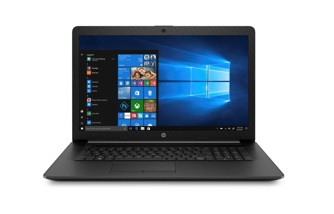 Ноутбук HP17 17-ca2031ur 17.3" HD+, AMD Athlon-3050U, 4Gb, 1Tb, no ODD, Win10, черный
