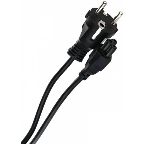 Кабель питания для ноутбуков 3m, 3-pin, с заземлением, 220V (Европейский стандарт)