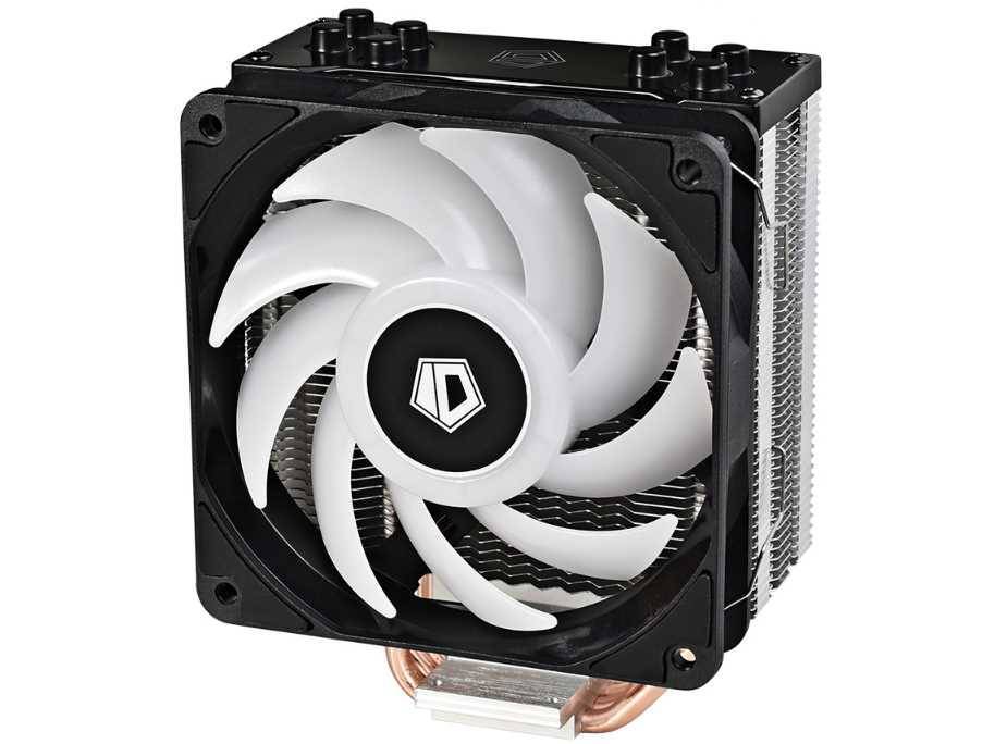 Кулер CPU ID-Cooling SE-224-RGB (универсальный, 150W, 16-31.5 dB, 900-2000 rpm, 120мм, 4pin, медь+алюминий, RGB подсветк
