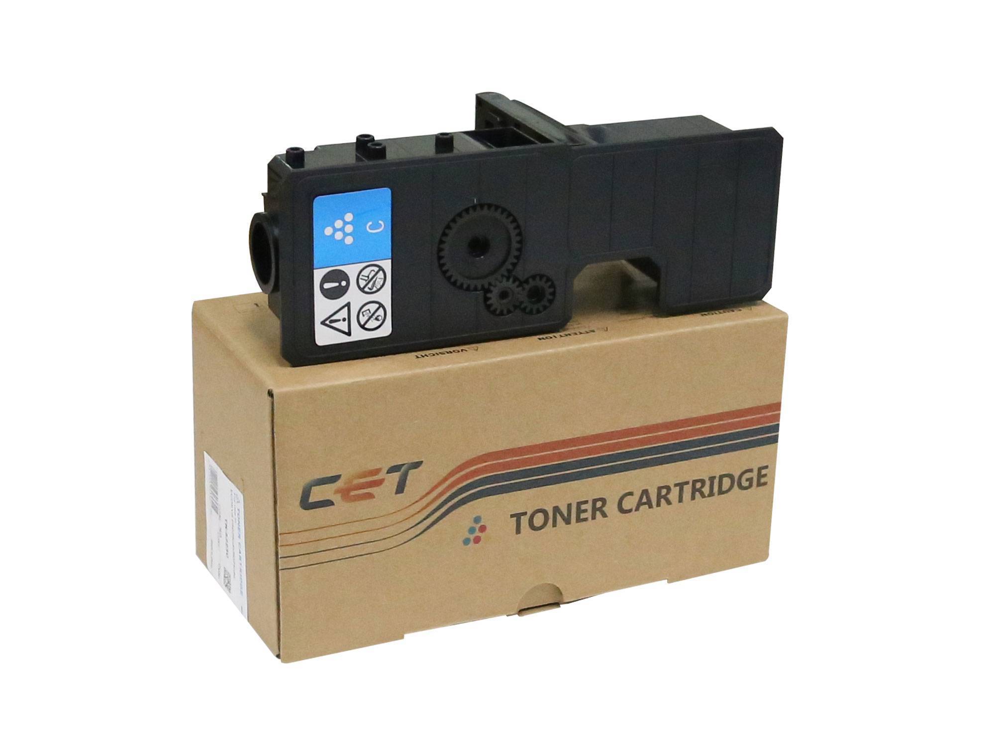 Тонер-картридж для KYOCERA ECOSYS P5021cdn/M5521cdn Cyan (PK294) 33г, 2200 стр. (TK-5230C) CET