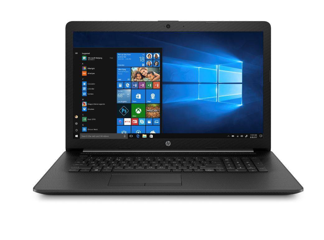 Ноутбук HP17 17-ca0125ur 17.3" HD+, AMD A9-9425, 8Gb, 1Tb, DVD-RW, AMD R530 2Gb, DOS, черный