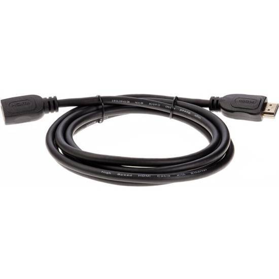 Кабель удлинительный  HDMI-19M---HDMI-19F ver 2.0, 2m, Telecom