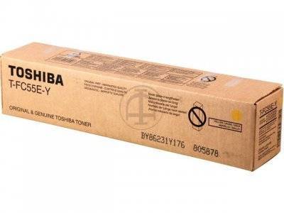 Тонер-картридж Toshiba ES5520C/5520CT/6520C T-FC55EY желтый (o)