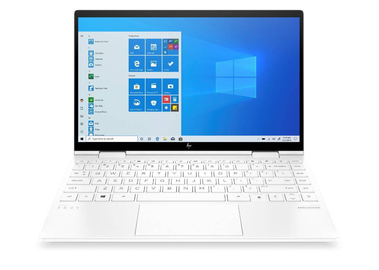 Ноутбук HP Envy x360 13-ay0019ur 13.3" FHD Touch, AMD R3-4300U, 8Gb, 256Gb SSD, no ODD, Win10, белый