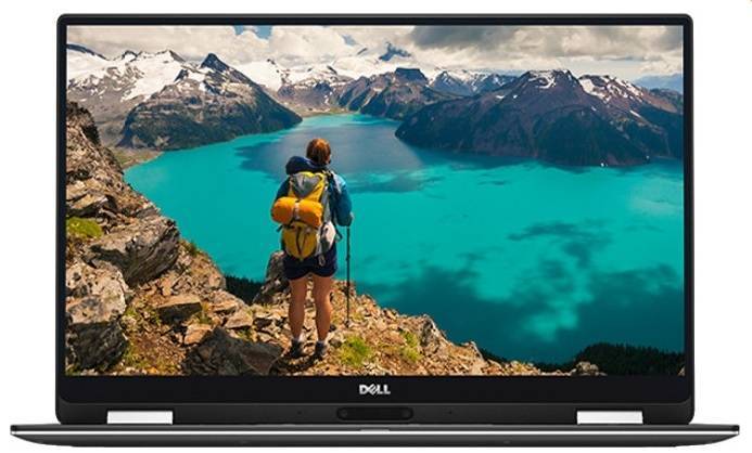 Ультрабук Dell XPS 13 13.3" QHD Touch IPS, Intel Core i7-8550U, 8Gb, SSD 256Gb, no ODD, Win10, серебристый