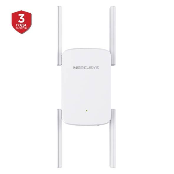 Роутер AC1900 Wi-Fi Range ExtenderSPEED: 600 Mbps at 2.4 GHz + 1300 Mbps at 5 GHz SPEC:4× Fixed External Antennas, 1× Gigabit Port, Wall PluggedFEATURE: MERCUSYS APP, WPS/Reset Button, Signal Indicator, Range Extender/Access Point mode, Adaptive Path
