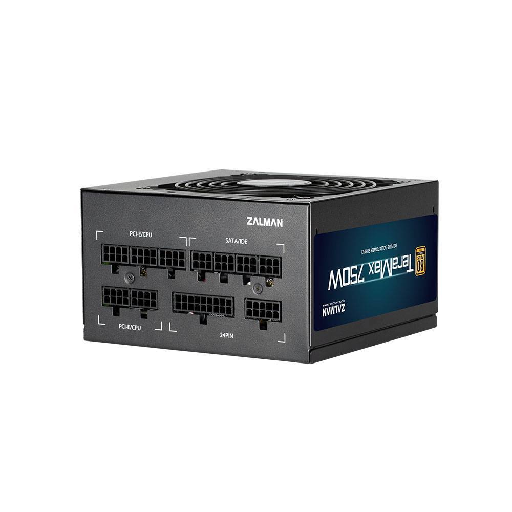 Блок питания 750W Zalman ZM750-TMX (ATX 12V v2.52, APFC, 80+ Gold, fan 12cm) Ret