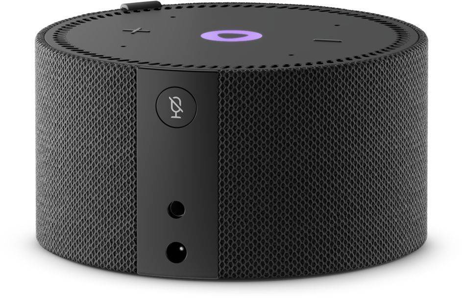 Умная колонка YNDX-00020K Яндекс Новая Станция Мини (с часами), 10 Вт, Алиса, LED-экран, WiFi, Bluetooth, черный оникс