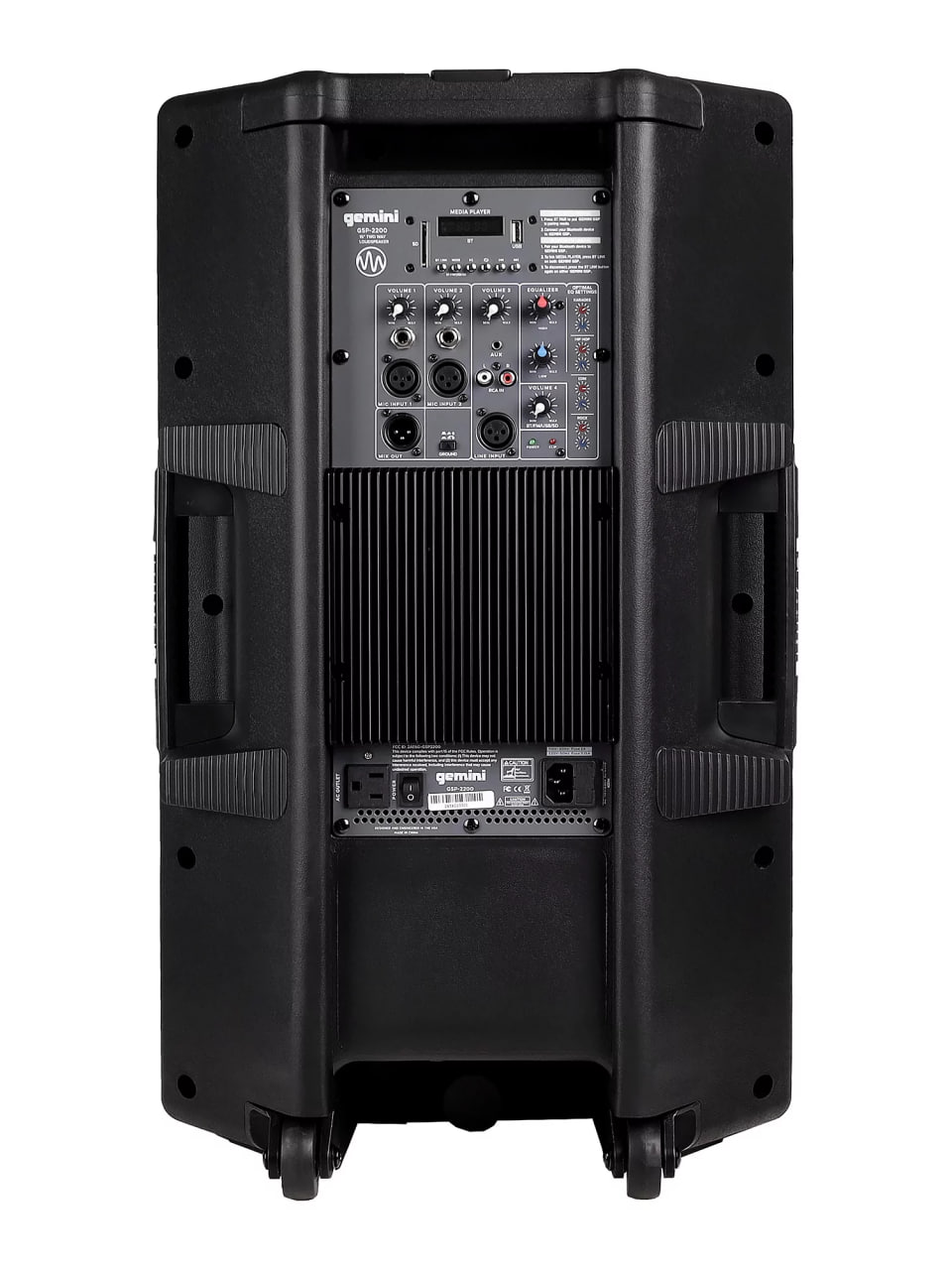 Акустическая система Gemini [GSP-2200] Активная, 2-х полосная