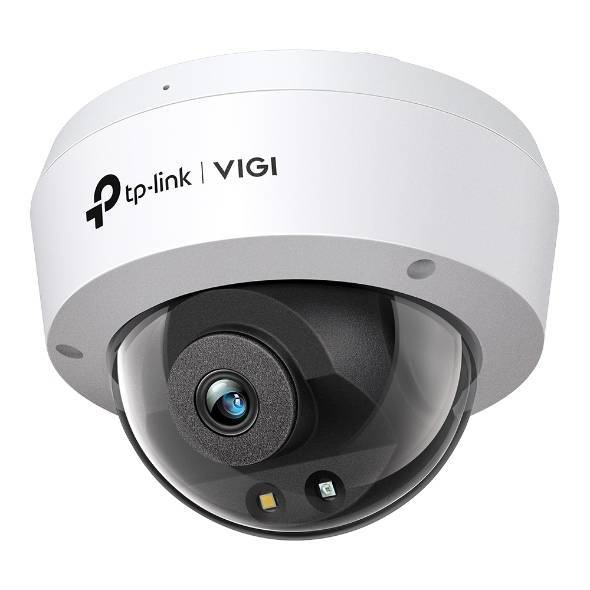 TP-Link VIGI C240(2.8mm) Цветная купольная IP-камера 4 Мп, CMOS, 2560×1440, 25 кадр/с, ИК до 30 м, PoE, IK10, IP67