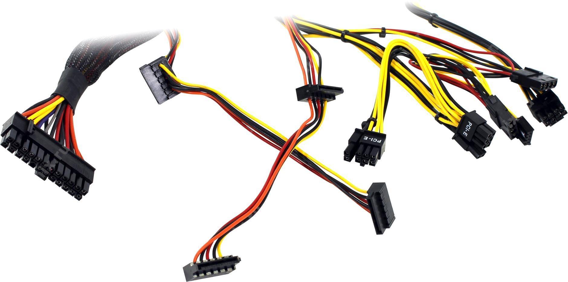 Блок питания Chieftec Smart GPS-550A8 <550W, (20+4+4+4) pin, 2x(6+2) pin, FDD, 4xSATA, 2xMolex, 12 см, 80+, кабель питан