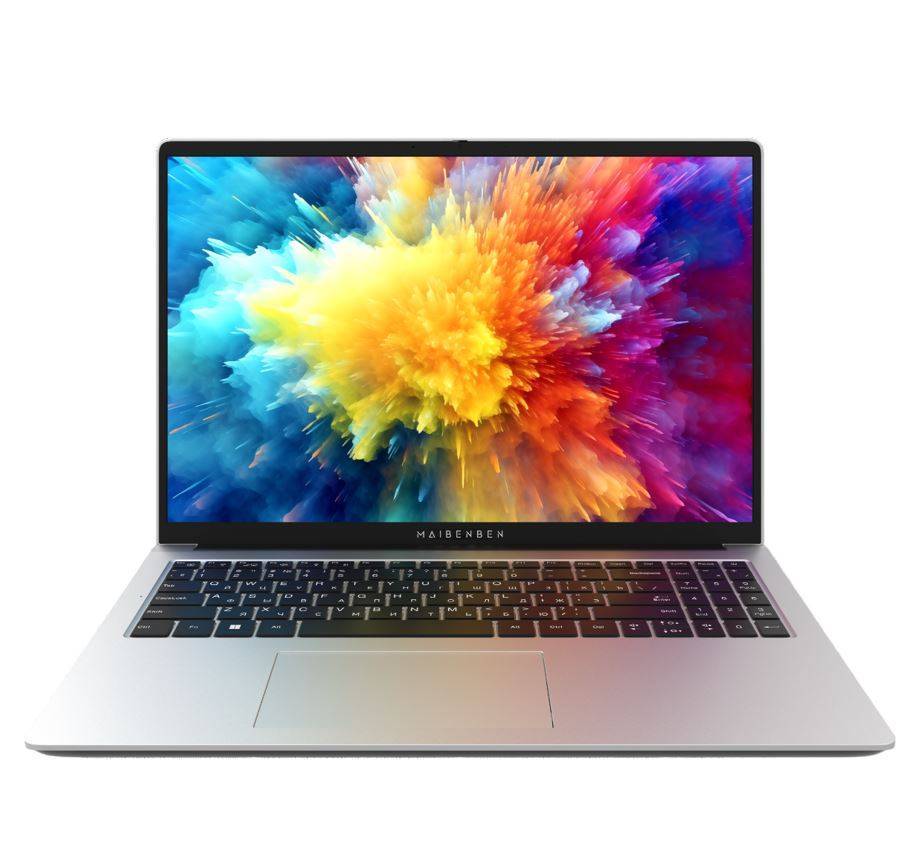 Ноутбук Maibenben M653 16" WUXGA IPS, AMD R3-5400U, 16Gb, 512Gb SSD, Linux, синий