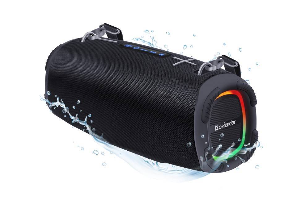 DEFENDER 65980 Портативная колонка Beatbox  80 80Вт, BT/IPX6/EQ/USB/TF/AUX
