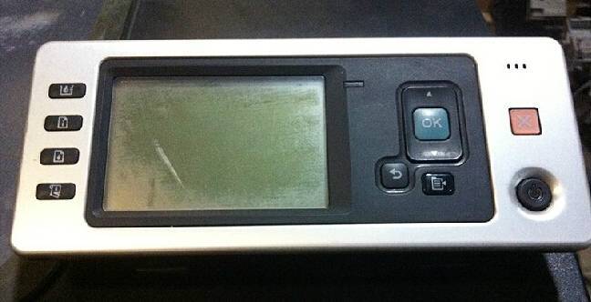 Панель управления в сборе HP DJ Z2100/Z5200 (Q6675-67032/Q6675-67025/Q6675-60060)