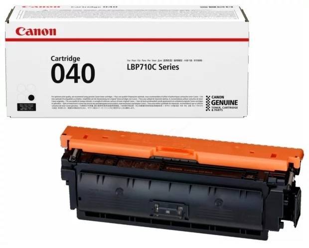 Картридж CANON 040 BK черный,  6 300 стр
