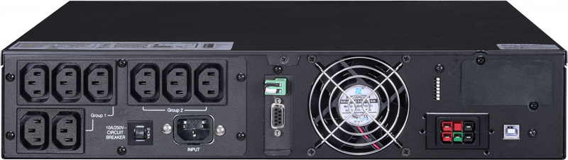 Источник бесперебойного питания Powercom Next, On-Line, 1500VA/1500W, Rack/Tower, 8*IEC320-C13, LCD, Serial+USB, SmartSlot, подкл. доп. Батарей (2027190)