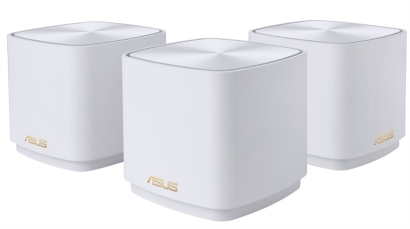 роутер ASUS XD5 (W-3-PK) // AX3000 // 3 pack  // 574 + 1201Mbps, 2,4 + 5 gGz, white