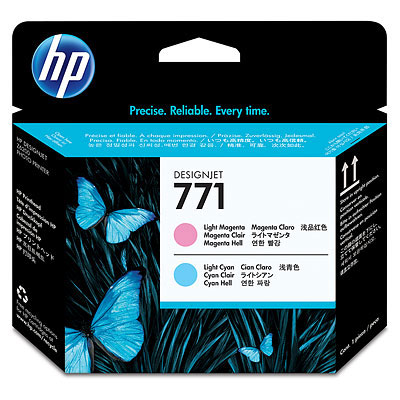 Печатающая головка Печатающая головка HP 771 для DesignJet Z6200/Z6600/Z6800, cветло-голубая/светло-пурпурная