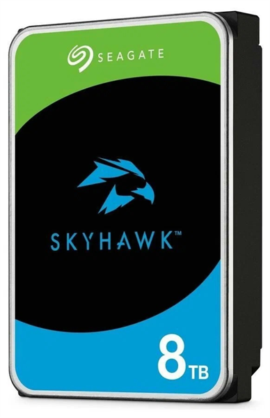 Жесткий диск Seagate SkyHawk Surveillance ST8000VX010 8TB  3.5" SATA 6Gb/s, 7200rpm, 256MB, 24x7, Bulk {20} (009805)