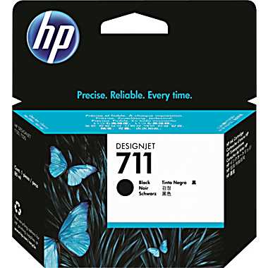 Картридж Cartridge HP 711 для DJ T120/T125/T130/T520/T525/T530, черный (80мл)