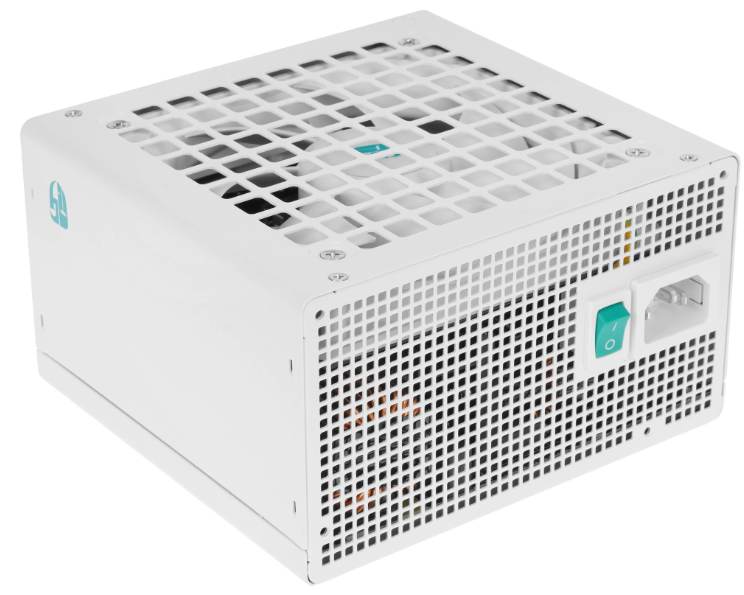 Блок питания Deepcool GAMERSTORM PQ1000G WH (ATX 3.1, 1000W, Full Cable Management, 120mm fan, 80+ GOLD, Active PFC + Half Bridge + DC/DC, Full Japanese Capasitors, Gen5 PCIe, белый) RET (R-PQA00G-FD0W-WGEU-V1)