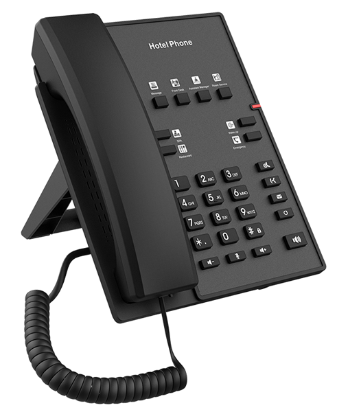 Отельный телефон 2-проводной Fanvil 2 Wire Hotel Phone with RJ 11 Cost-effective Hote Phone HD Voice 8 DSS Keys PoE HD Voice PSU