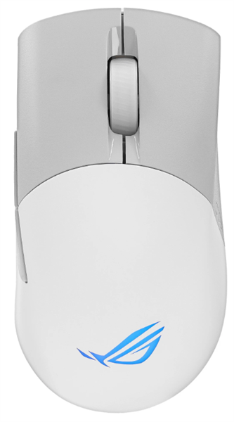 Мышь ASUS ROG KERIS WIRELESS AIMPOINT, 75g, 2.4GHz RF, Bluetooth 5.1, 36K DPI sensor, 5 Programmable Button, White