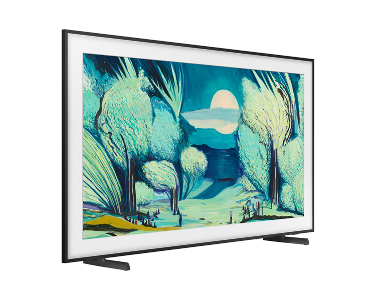 Телевизор Samsung Lifestyle QLED TV QE75LS03FAUXRU, 75', QLED Frame, 4K 3840x2160, 120Hz, Tizen Smart TV, 40W, Tuner (DVB-T2/C/S2, PAL,SECAM), HDMI, USB, USB-C, CI+, Wi-Fi / BT/LAN, VESA 400x400,  class A, Blac