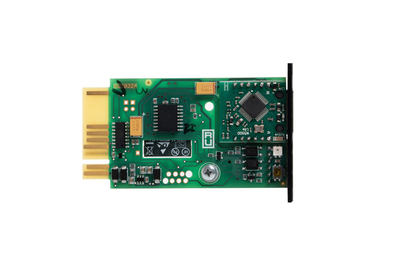 Дополнительное оборудование (2147) SKAT NM 810 SNMP модуль для ИБП SKAT-UPS типоразмер 1,1х10/100 Mb/s, Wi-Fi, релейный выход, вход для датчика темп/влаж или сухой контакт