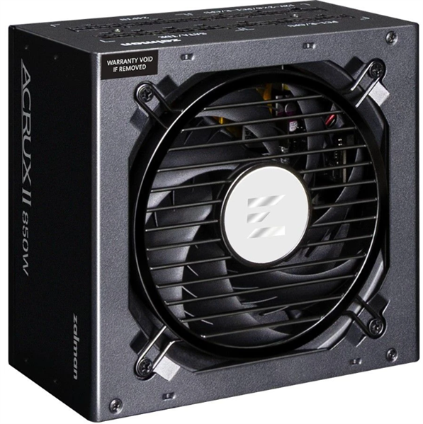 Блок питания Zalman ZM850-ARX2, 850W, ATX12V v3.1, APFC, 12cm Fan, 80+ Platinum Gen5.1, Full Modular, Retail