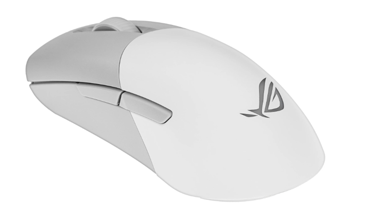 Мышь ASUS ROG KERIS WIRELESS AIMPOINT, 75g, 2.4GHz RF, Bluetooth 5.1, 36K DPI sensor, 5 Programmable Button, White