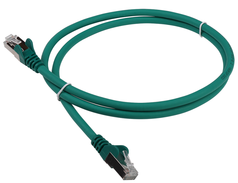 Патч-корд Lanmaster LAN-PC45/S6-5.0-GN FTP RJ-45 вил.-вилка RJ-45 кат.6 5м зеленый LSZH
