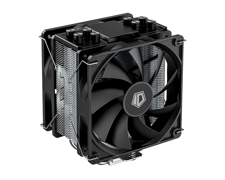 Кулер для процессора ID-COOLING SE-214-XT PLUS LGA1700/1200/115X/AM5/AM4 (16шт/кор, TDP 200W, PWM, 4 тепл.трубки прямого контакта, 2 x FAN 120mm) RET