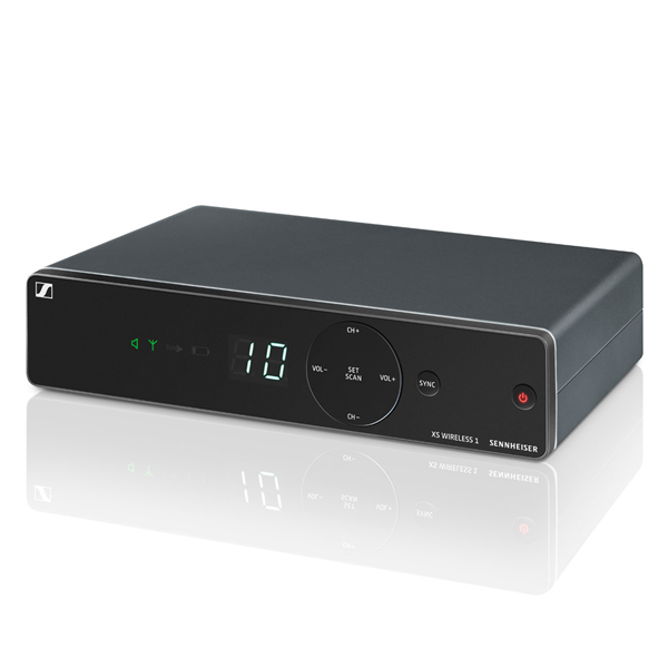 РЧ-системы и элементы Sennheiser XSW 1-ME3-B Презентационная РЧ-система, 614-638 МГц, 10 каналов, настольный приёмник, поясной передатчик, головной микрофон ME3-II