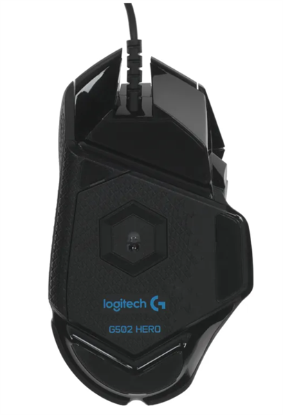 мышь Logitech Gaming Mouse G502 HERO, 100-25600dpi, Black, CN, [910-005474]