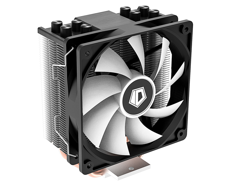 Кулер для процессора ID-COOLING SE-214-XT LGA1700/1200/115X/AM4 (16шт/кор, TDP 180W, PWM, 4 тепл.трубки прямого контакта, FAN 120mm, Dynamic Multi-Color LED) RET