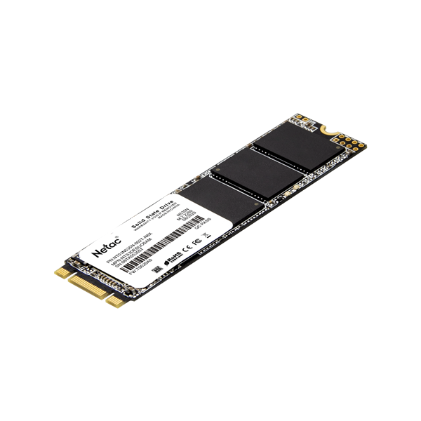 SSD накопитель Netac SSD N535N 2TB M.2 2280 SATAIII 3D NAND, R/W up to 545/500MB/s, TBW 1120TB, 3y wty