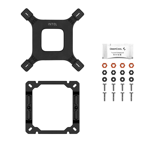 Кулер для процессора DEEPCOOL AG500 BK ARGB V2 LGA1700/1200/115X/AM5/AM4 (12шт/кор, TDP 240W, PWM, ARGB Fan 120mm, 5 тепл. трубок) RET (R-AG500-BKAMMN-GJD)