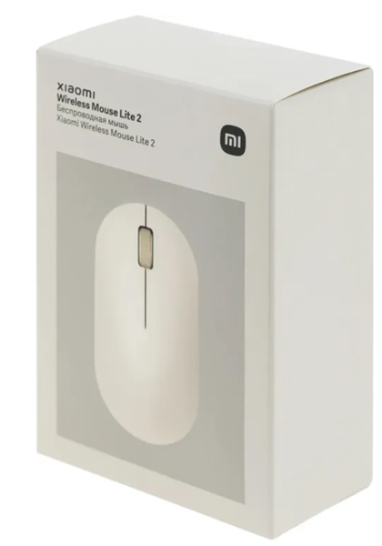 Мышь Xiaomi Wireless Mouse Lite 2, 1000dpi, White