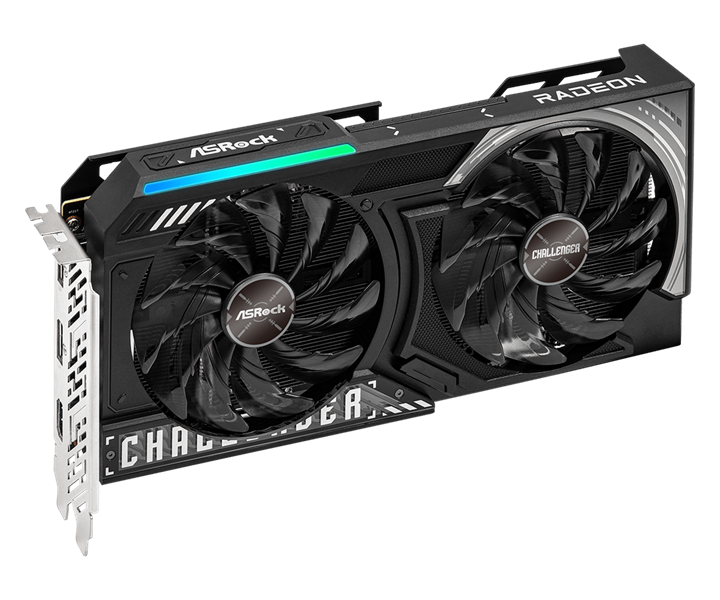 Видеокарта ASRockRadeon RX 9060 XT Challenger 8GB OC//RX 9060XT, HDMI, DP*2, 8G, D6