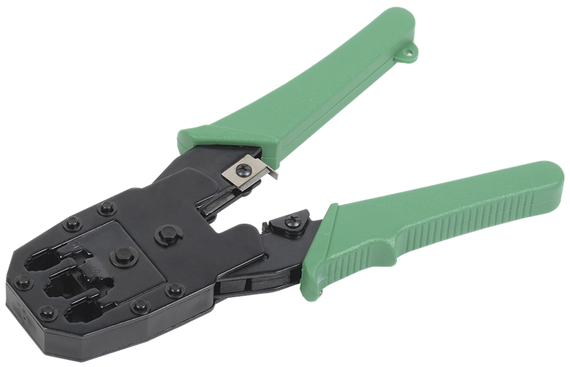 Инструмент ITK Инструмент обжим. RJ45/RJ12/RJ11 ручка PVC