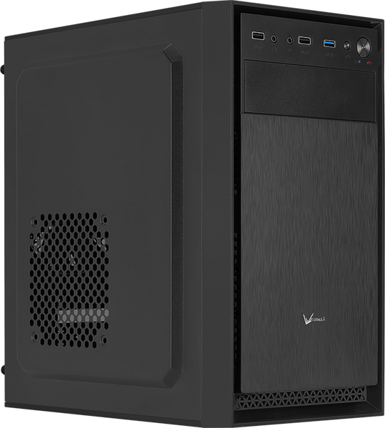 корпус Formula V Line CS-104 mATX USB3.0x1/USB2.0x2/audio (ex Aerocool) (существенное повреждение коробки)