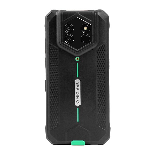 Смартфон MIG A65, MT6789 2,2 Ghz, 8Gb/128Gb, 1612*720 LCD, 32MP/48MP, 4G LTE, Android 14 без GMS, Wi-Fi 2.4GHz/5GHz, Bluetooth 5.1 BLE, NFC, сканер 2D, кабель USB Type-C, блок питания USB