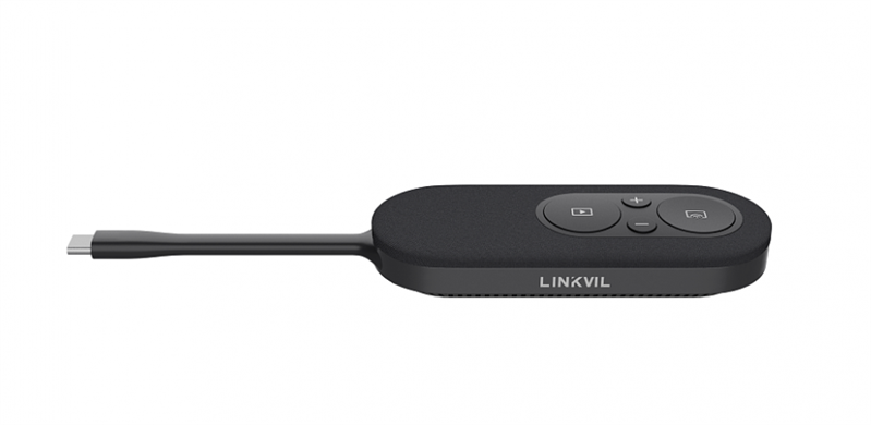 Конференц система LINKVIL CA200 All-in-one решение для ВКС: RC10+CP20; 4K UHD One-click Screen-sharing, Wireless HDMI and camera support, Auto-framing