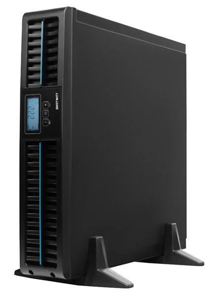Источник бесперебойного питания SMARTWATT ИБП онлайн, чистый синус, мощность 1000/900 ВА/Вт, стоечный/напольный, LCD дисплей, порт USB, RS232, EPO, SNMP слот, IEC13 - 8 шт., встроенные АКБ 2*9 Ач (3703020040006)
