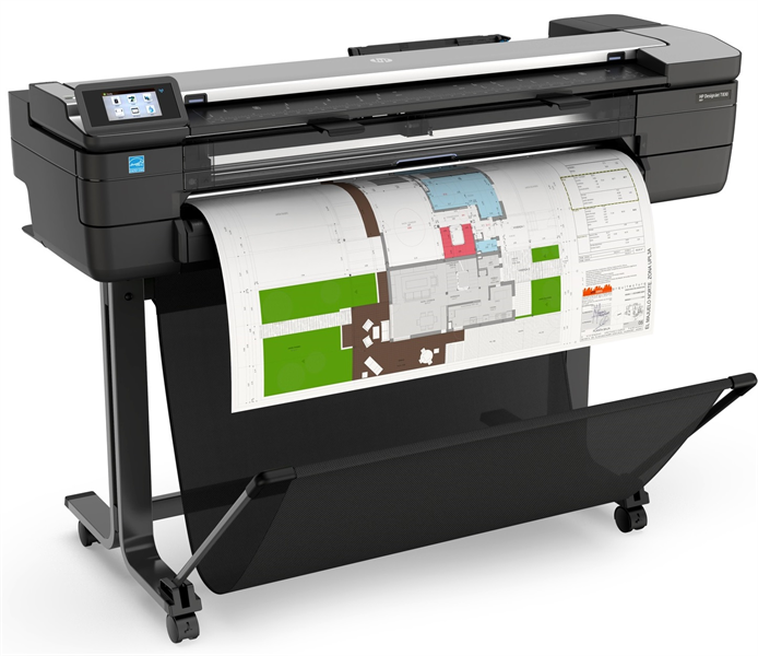Широкоформатный принтер HP DesignJet T830 MFP (p/s/c, 36",4color,2400x1200dpi,1Gb,25sppA1,USB for Flash/GigEth/Wi-Fi,stand,media bin,rollfeed,sheetfeed,tray50 (A3/A4),autocutter,Scanner:600dpi,36x109",repl. F9A30A)