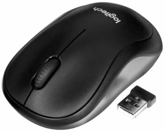 мышь Logitech Wireless Mouse B220, Silent, Black, CN, [910-004881/910-005553]